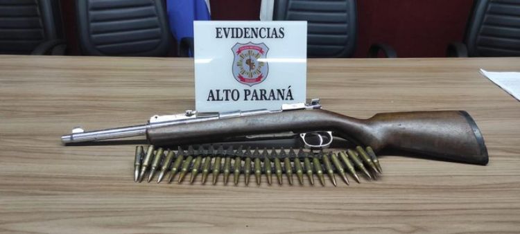 Funcionario municipal de O""Leary es detenido con fusil de guerra