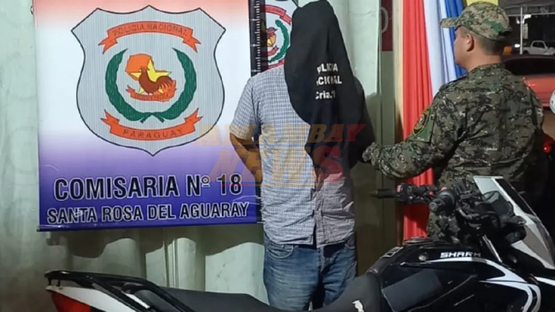 Recuperan dos motocicletas robadas y detienen a un sospechoso en Santa Rosa del Aguaray