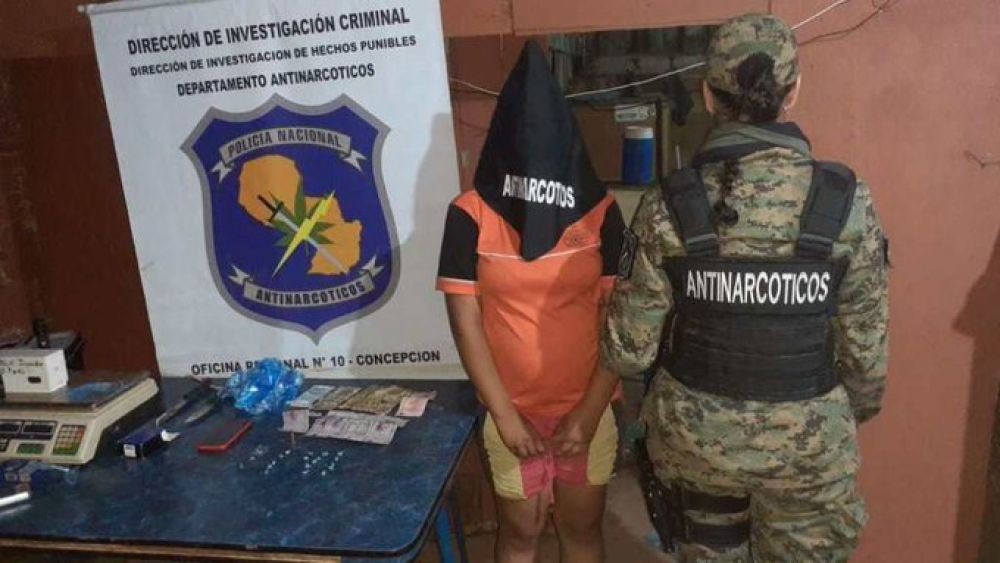 Cae menor con varias dosis de crack en Concepción