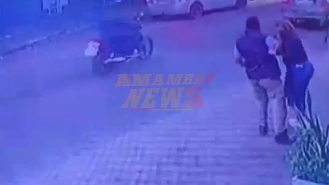 Cámara capta cómo una mujer es agredida en pleno centro de San Lorenzo