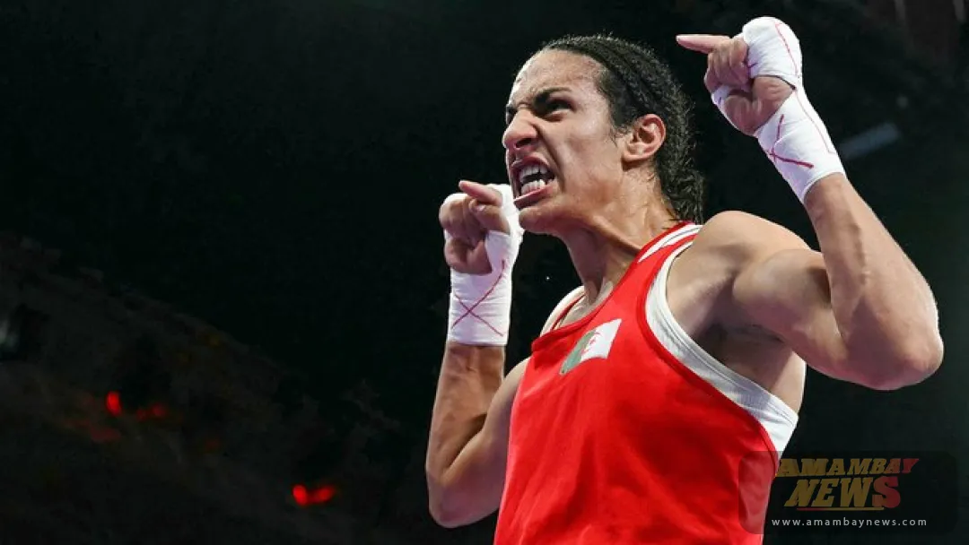 La boxeadora argelina Imane Khelif vence a otra rival y se asegura una medalla en los JJ.OO.