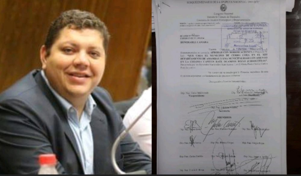 Diputados corruptos dictaminan en 20 minutos creación de la ciudad de Chiriguelo