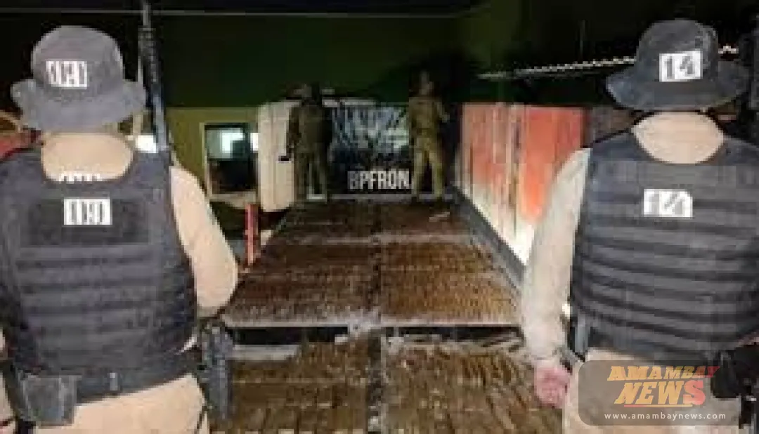 Camionero paraguayo cae en Brasil con 2,4 toneladas de marihuana