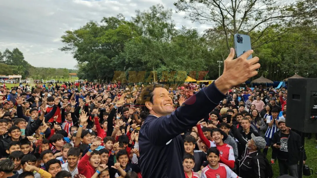 Captación de talento impulsada por Haedo convocó a 2500 chicos en Eusebio Ayala