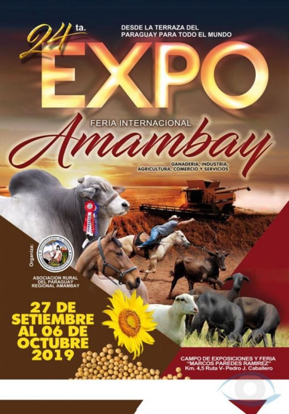 Expo Amambay 2019 declarada de interés nacional