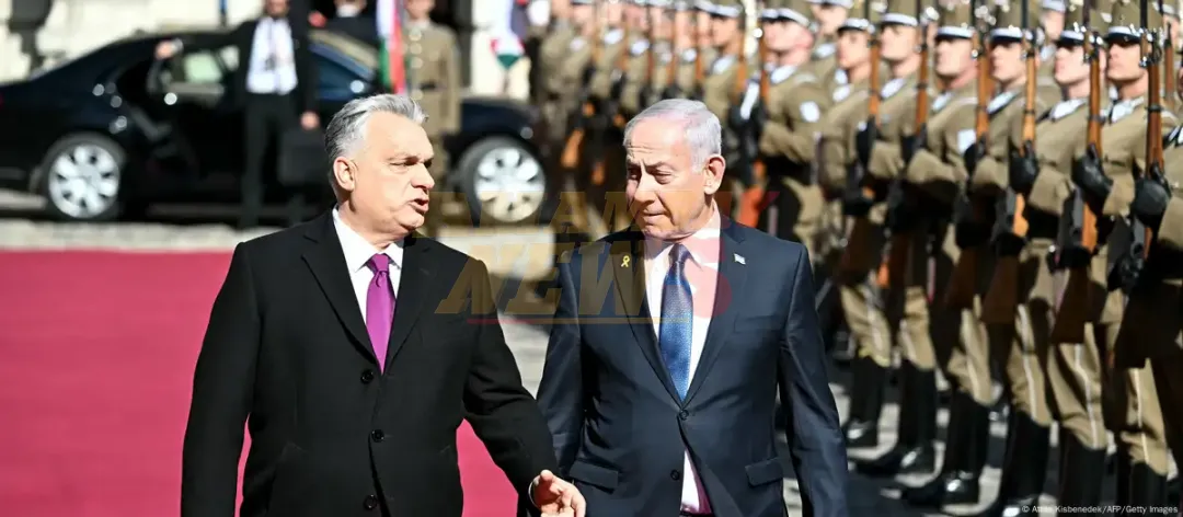 Hungría anuncia retirada de CPI, durante visita de Netanyahu