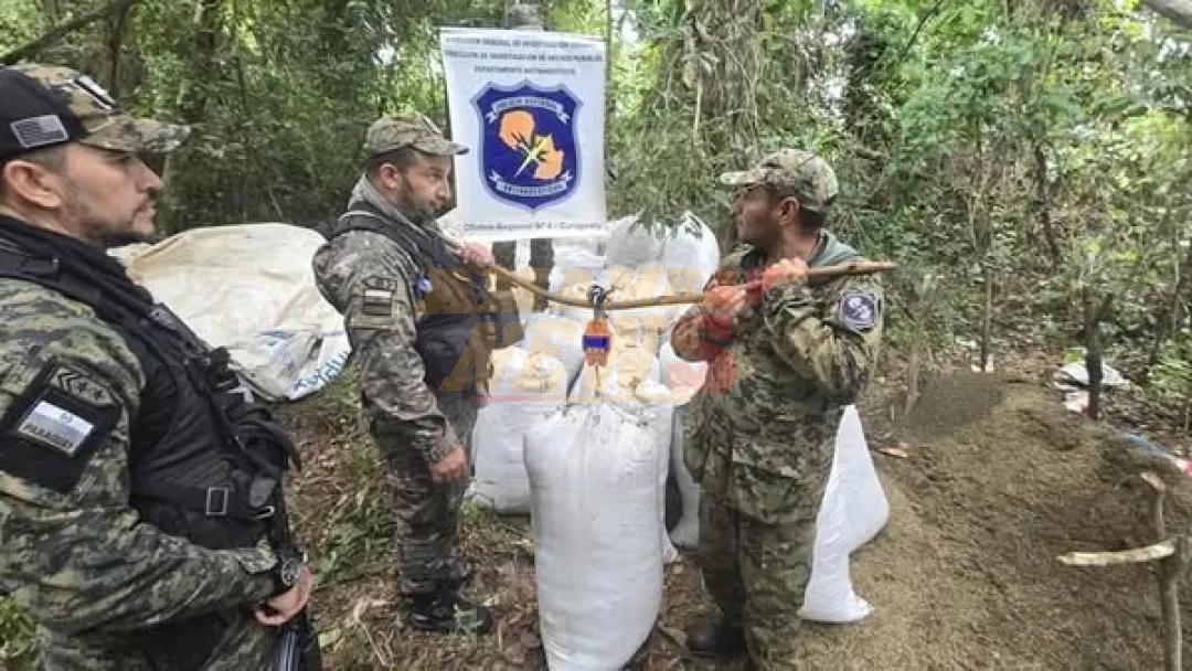 Destruyen más de 5.000 kilos de marihuana