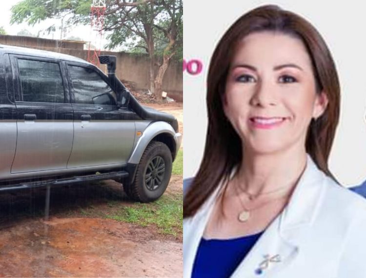 Apropiación de camioneta ajena sería el trasfondo de presunto amedrentamiento a pre candidata liberal