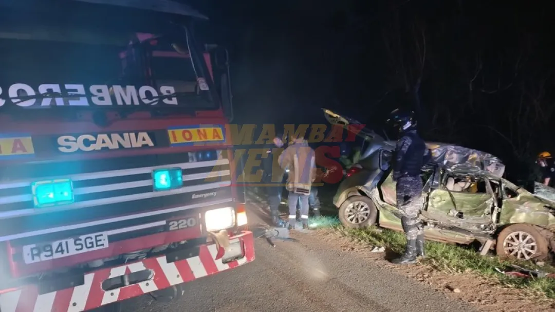 Violento choque entre camión y vehículo de plataforma deja una joven fallecida en Villeta