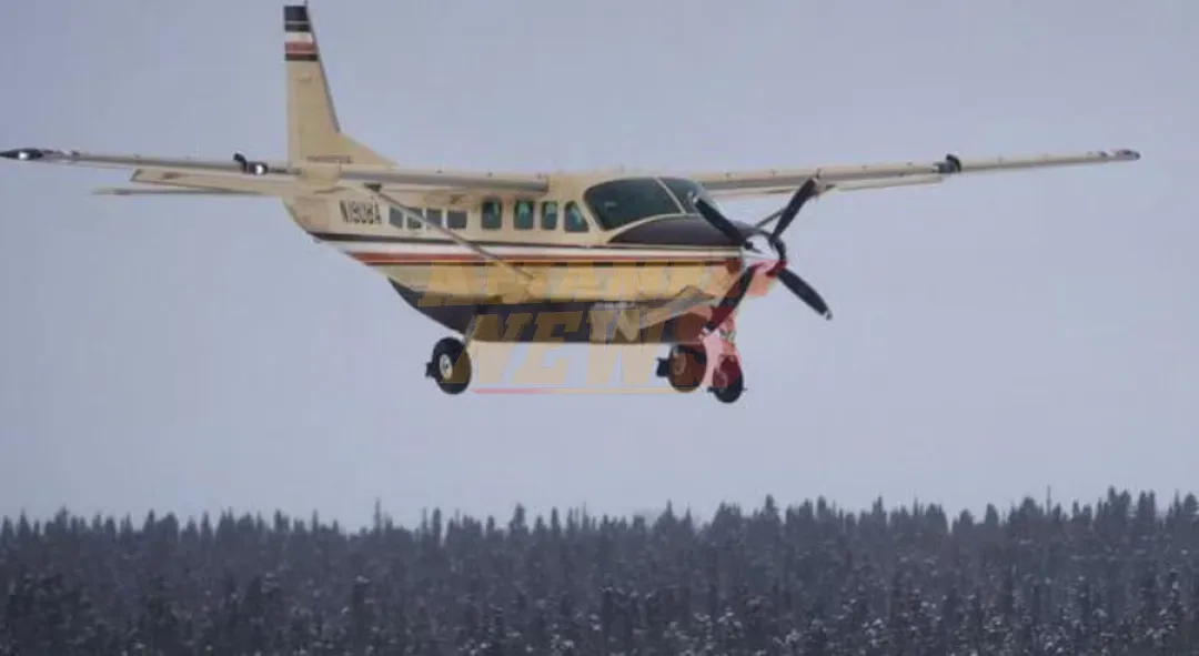 Un avión comercial con diez personas a bordo desapareció en Alaska