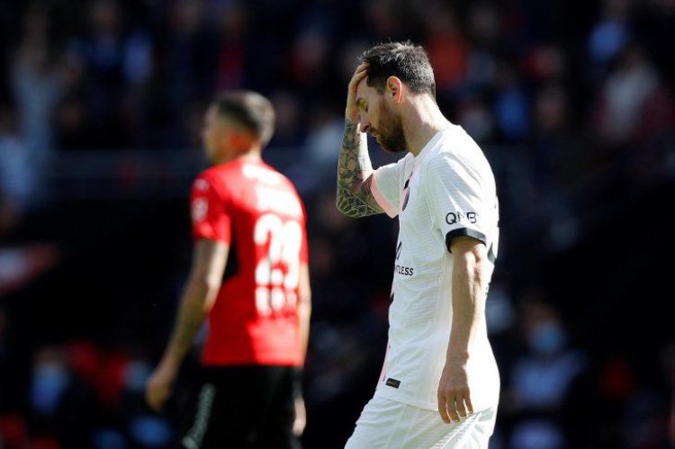 Stade Rennais humilla al PSG de Messi, Neymar y Mbappé