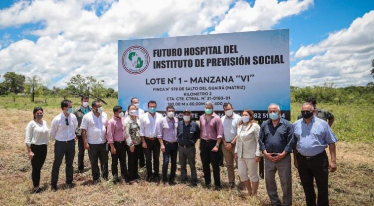 Marito anuncia construcción de IPS en Salto del Guairá
