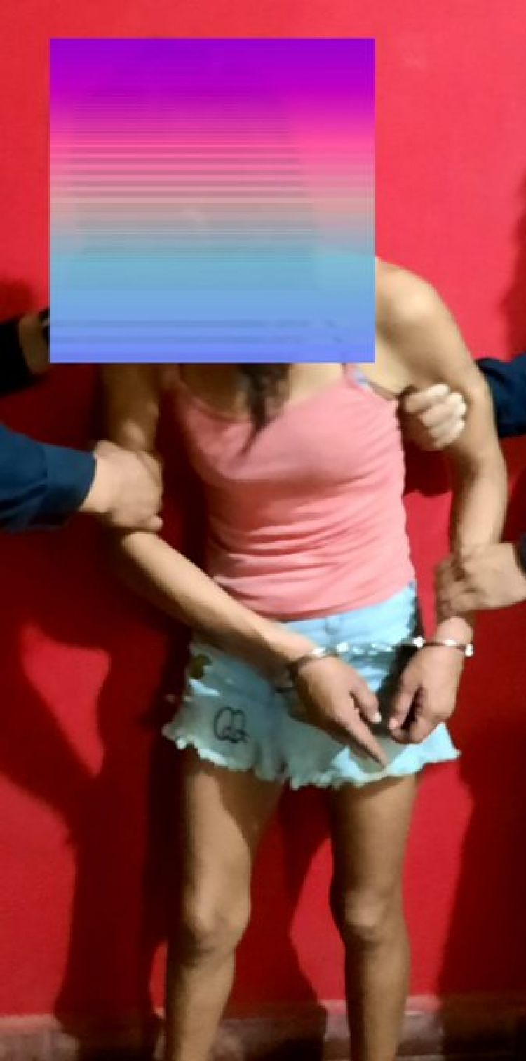 Aprehenden a la Reina del Crack en el barrio Santa Ana de Asunción.
