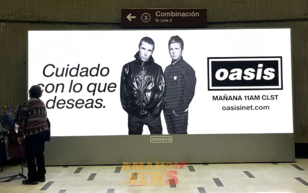 Oasis anunciará los detalles de las fechas de su gira de reunión por Sudamérica de 2025