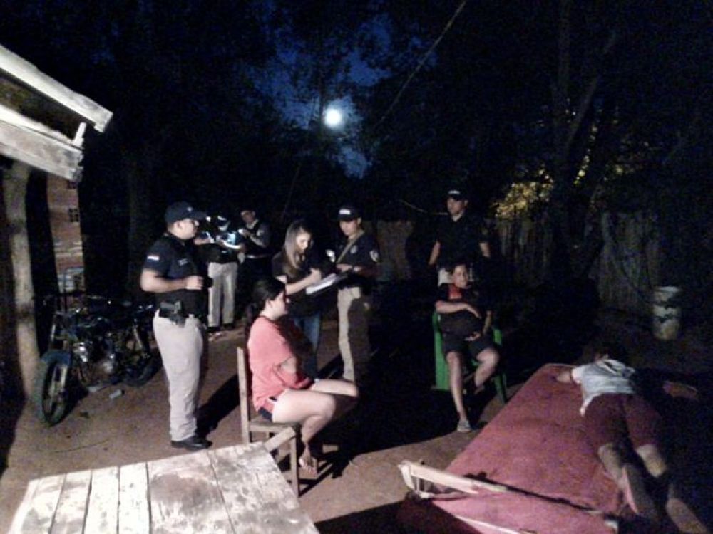 Cuatro detenidos tras allanamientos en Caacupé