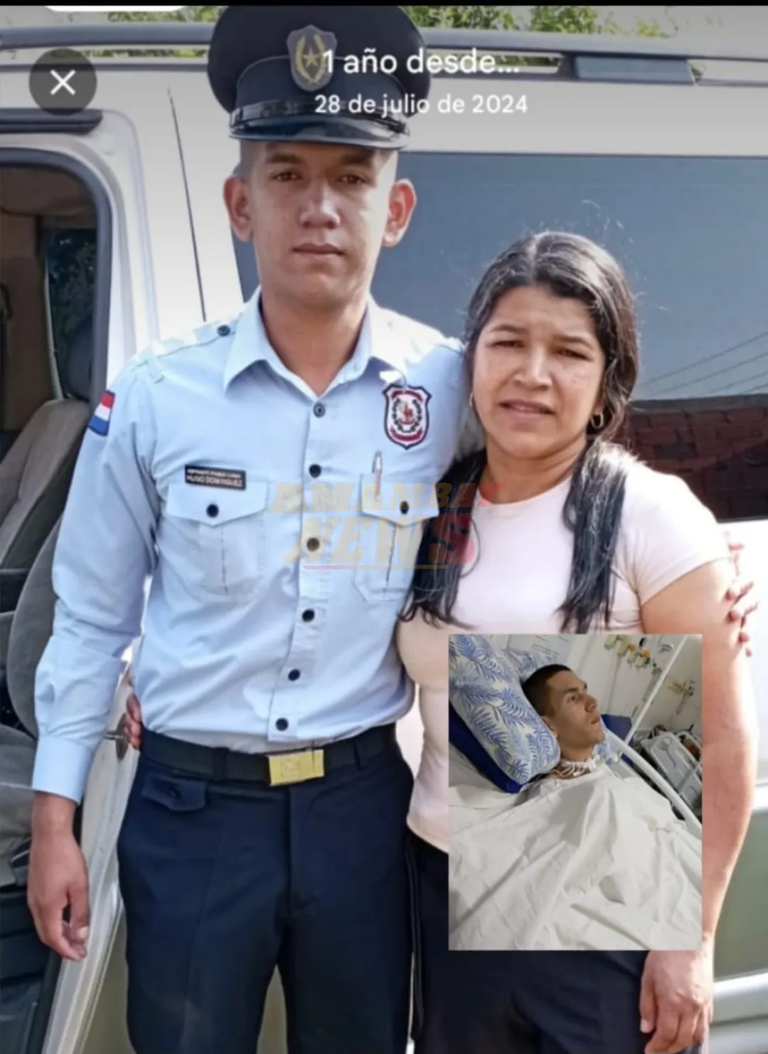 A un año de la tragedia del pedrojuanino Hugo Domínguez Zaracho y familia
