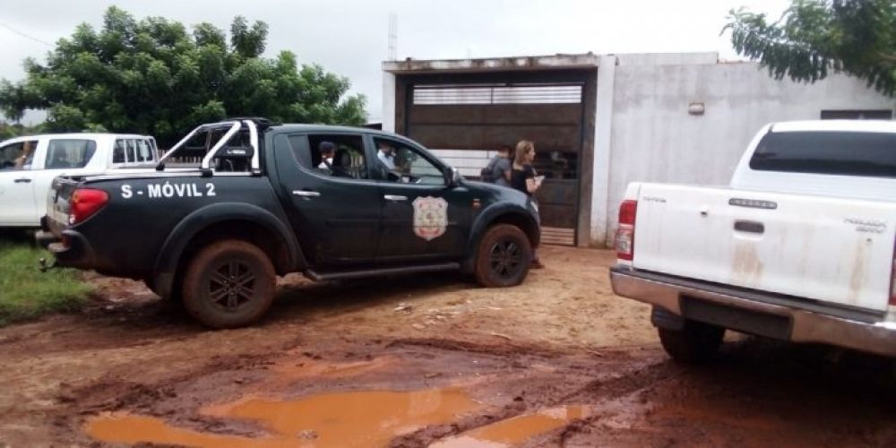 Fiscalía allana vivienda del ex jefe de seguridad de la cárcel de Pedro Juan