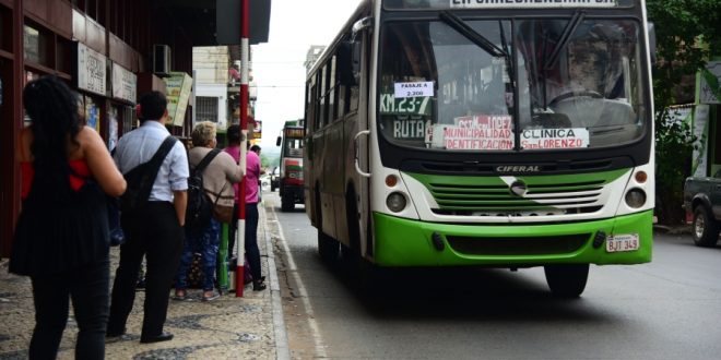 Viceministerio de Transporte desembolsará G. 30.000 millones en pagos por subsidio