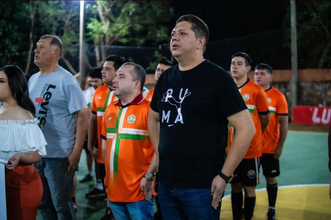 Juancho apoya a torneo de seccionaleros y niega apoyo a la Federación de Fútbol de Amambay