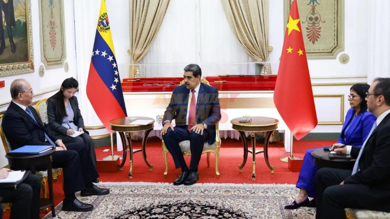 Enviado de Xi Jinping visita a Maduro en medio de las tensiones con EU