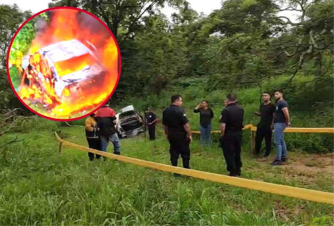 Funcionario de Itaipú murió calcinado tras sufrir un accidente de tránsito