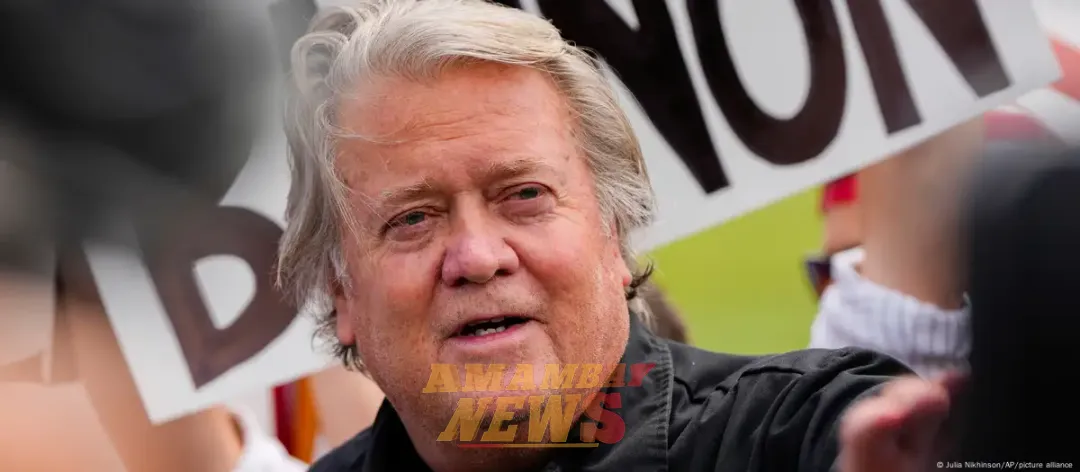 Steve Bannon sale de la cárcel