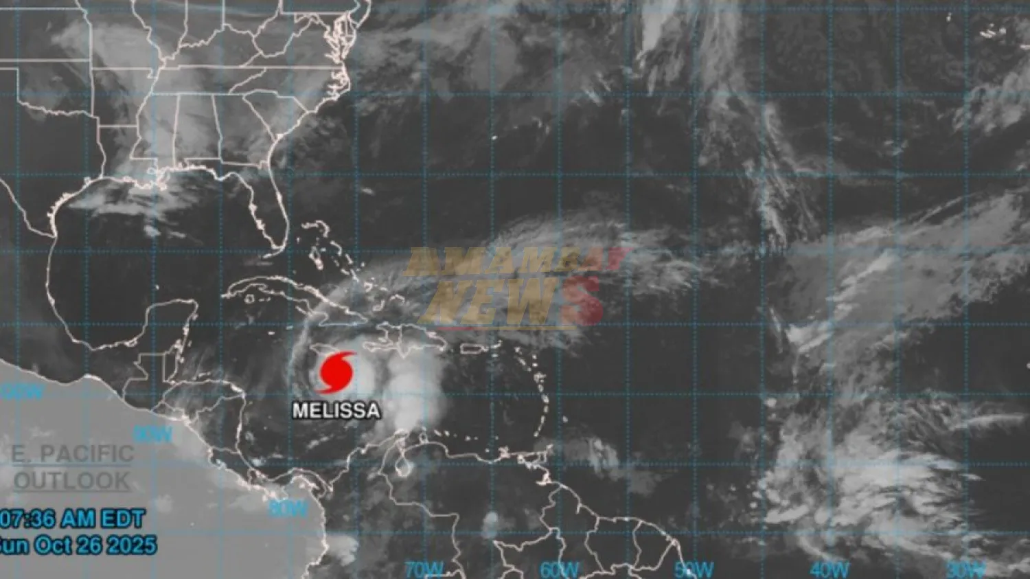 "Melissa" crece a huracán categoría 4; prevén que se fortalezca camino a Jamaica