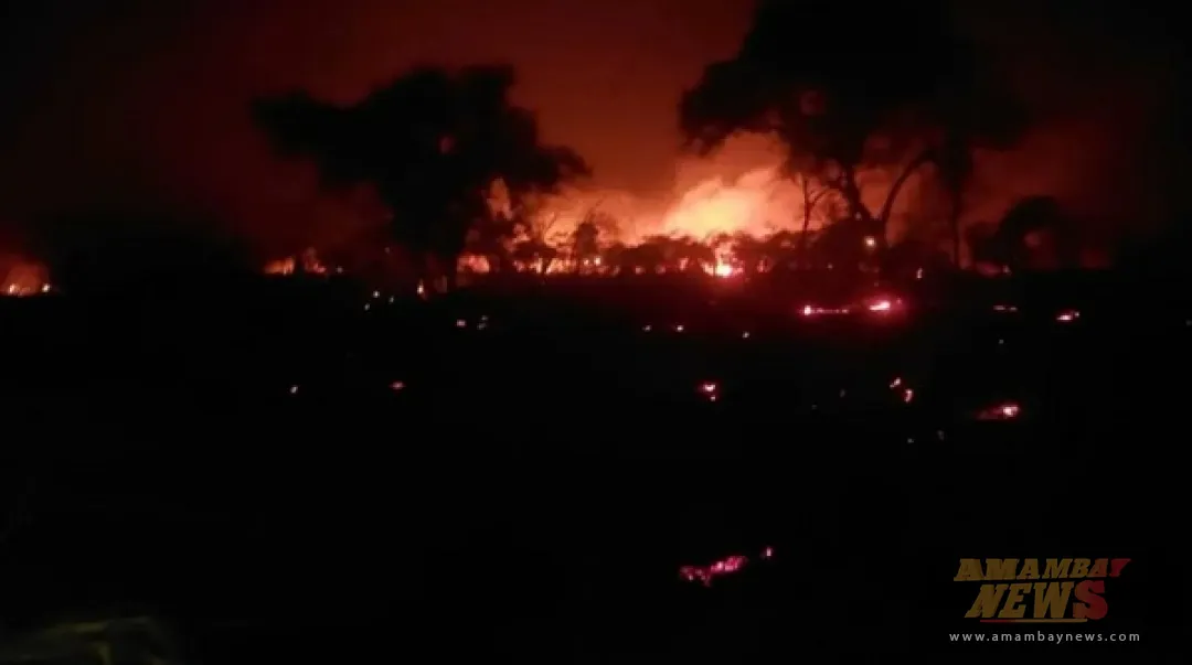 Bomberos se movilizan ante ola de incendios forestales