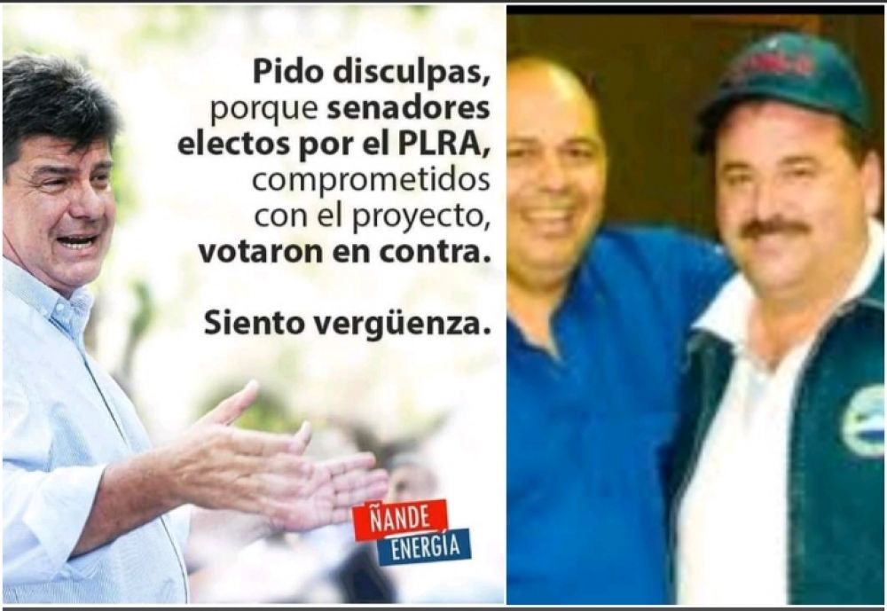 Efraín Alegre dice que No se va unir con quienes transan con corruptos