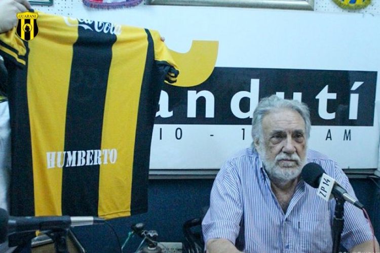 El homenaje del club Guaraní a la memoria de Humberto Rubín