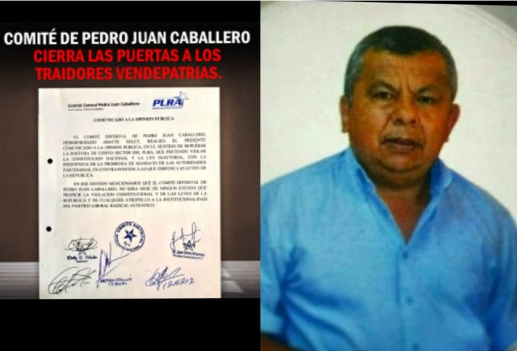 Directorio del PLRA rechazó pedido de convención presentado por llanocartistas