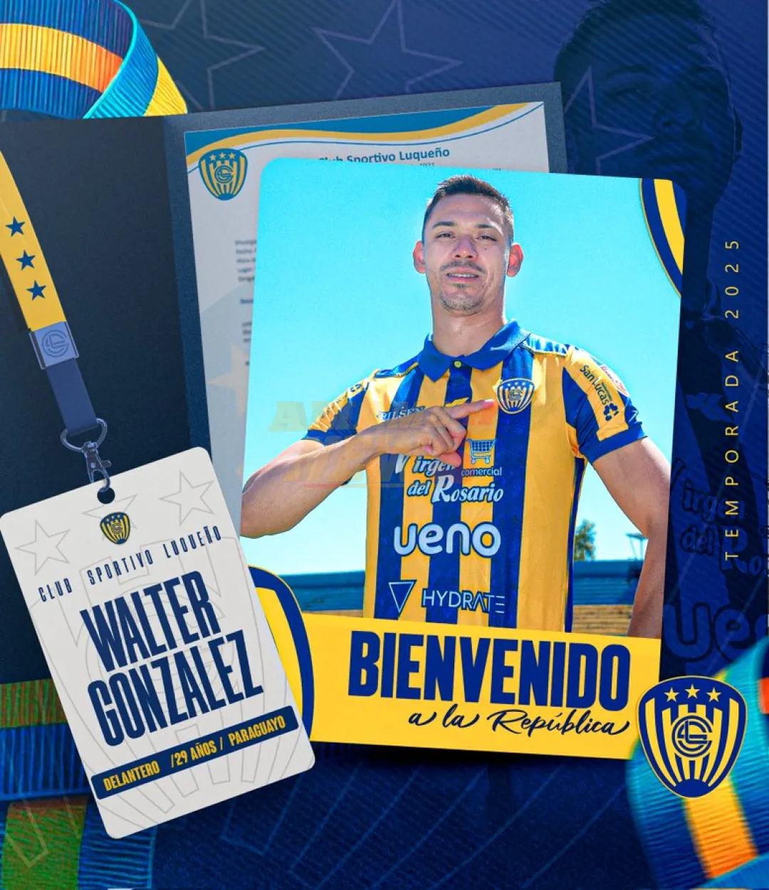 Luqueño sigue reforzando su plantel para el 2025