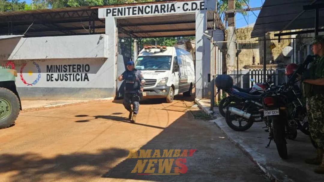 Ministerio de Justicia traslada a 23 presos a la cárcel de Minga Guazú