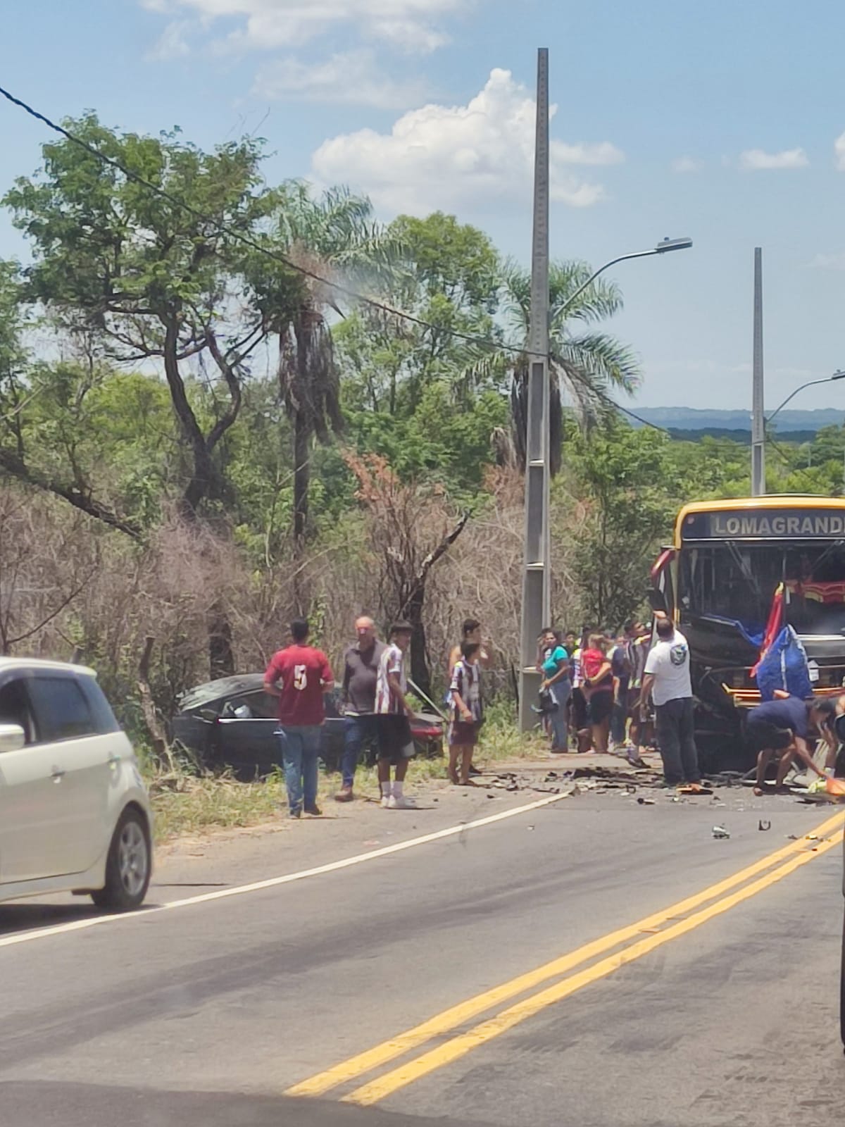 Grave choque frontal en tramo Luque-San Bernardino