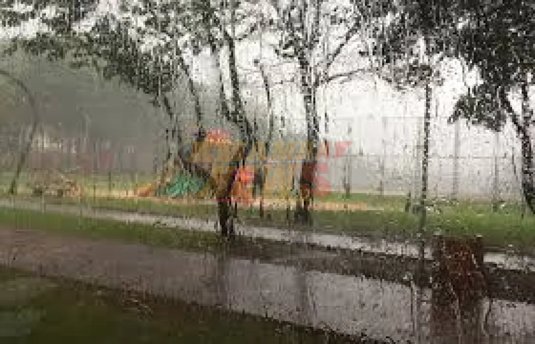 Jueves cálido con lloviznas y vientos del sur