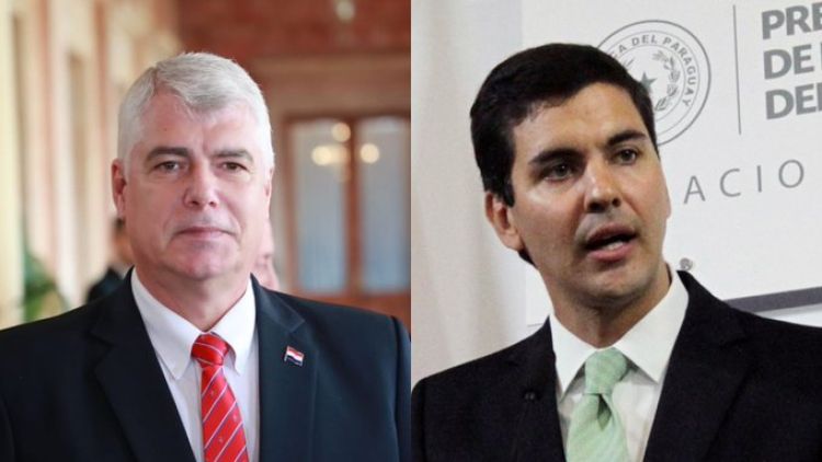 Todo definido: la puja colorada será entre Arnoldo Wiens y Santiago Peña