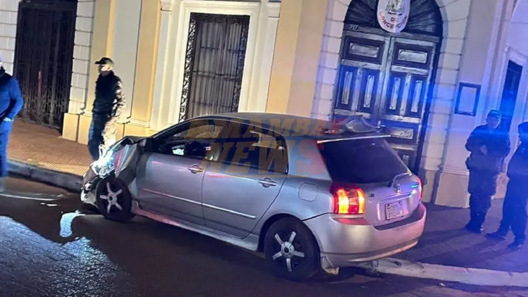 Militar alcoholizado protagoniza accidente en el centro de Concepción