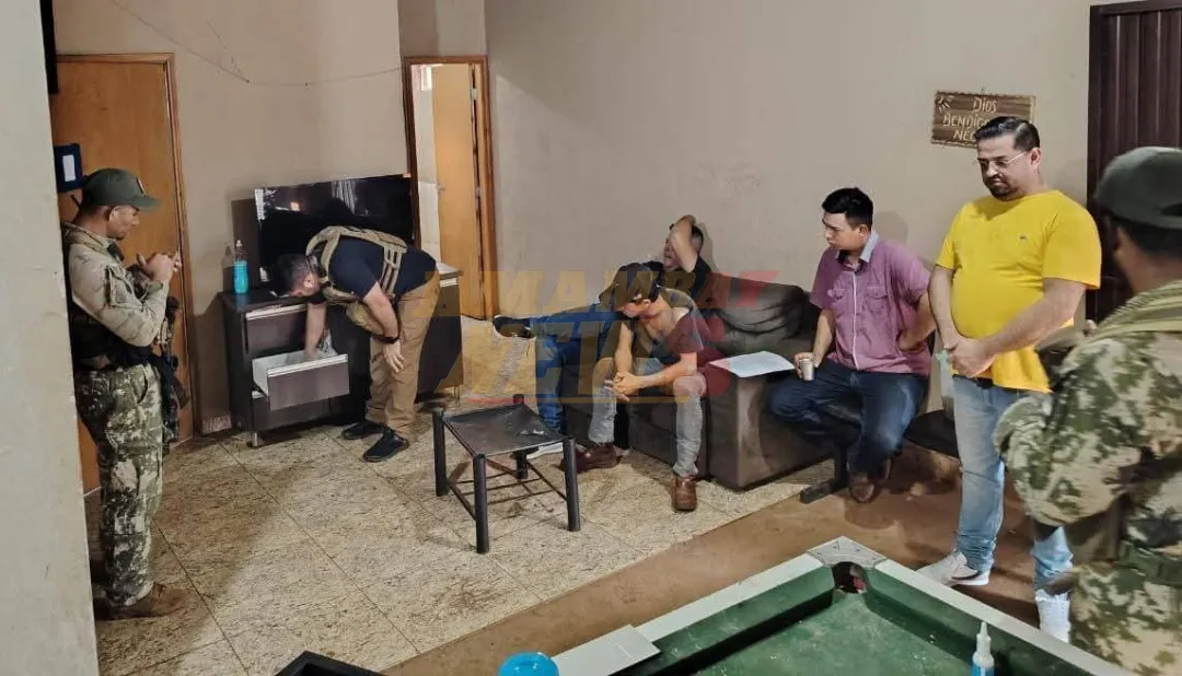 Cuatro detenidos tras allanamiento de la SENAD en Pedro Juan Caballero