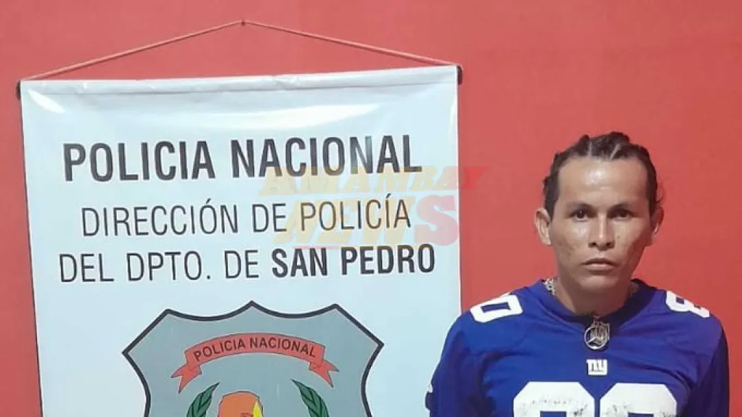Detienen a tiktokero vinculado a un robo de moto en Santa Rosa de Aguaray