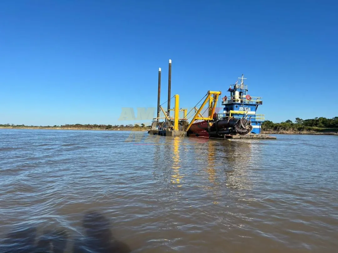 MOPC llama a licitación para dragado de mantenimiento del río Paraguay