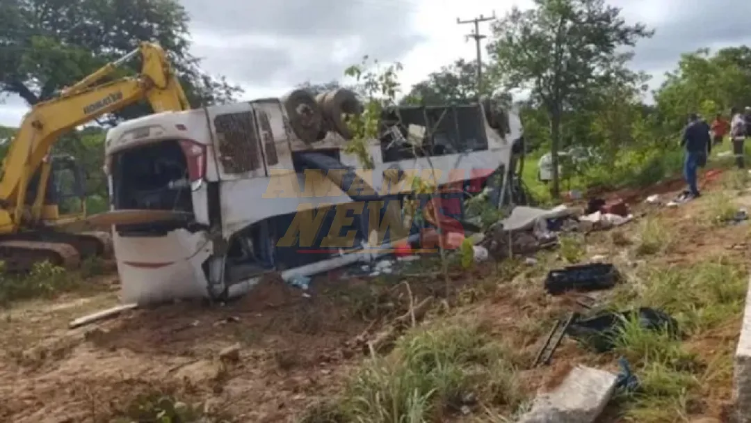 Mueren siete personas y otras 15 resultan heridas en un accidente de autobús en Brasil