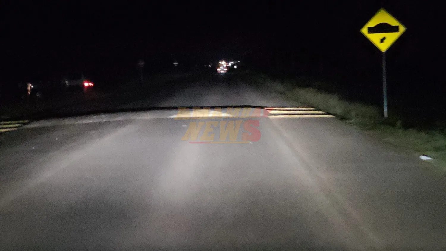 Falta de señalización complica la circulación nocturna en la ruta PY05