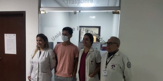 Joven trasplantado anima a pacientes