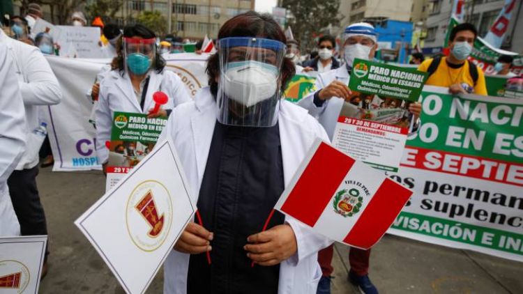 Perú superó el millón y medio de contagios de coronavirus