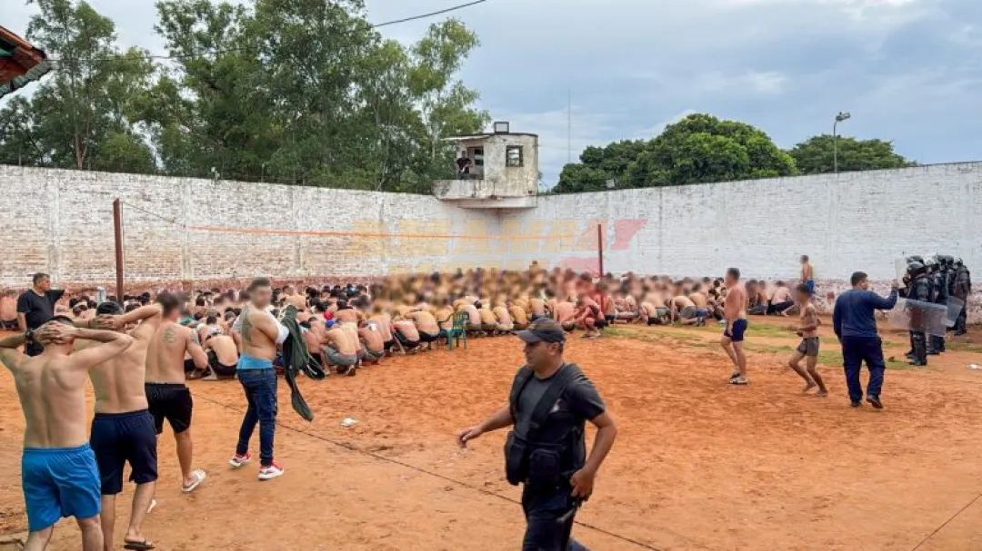Requisa en Villarrica: separan a 15 internos que responderían a mafia organizada