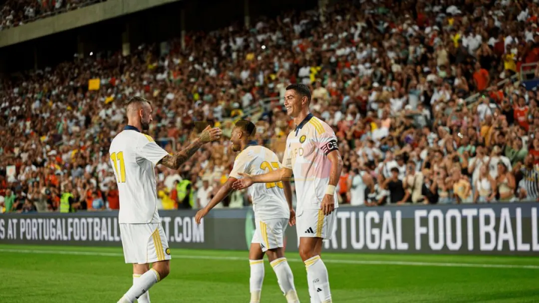 El Al Nassr golea al Rio Ave con un triplete de Cristiano Ronaldo