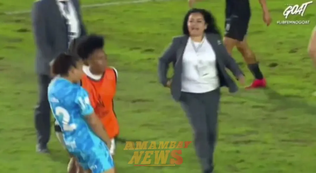 Bochornoso final entre las chicas de Olimpia y Corinthians