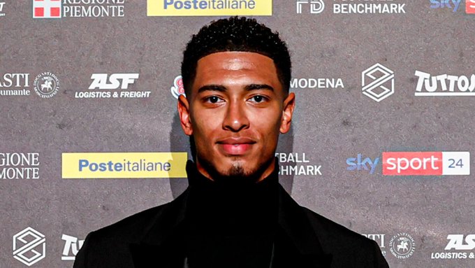 Bellingham recibe el ‘Golden Boy': “Es un honor unirme a la lista de los ganadores”