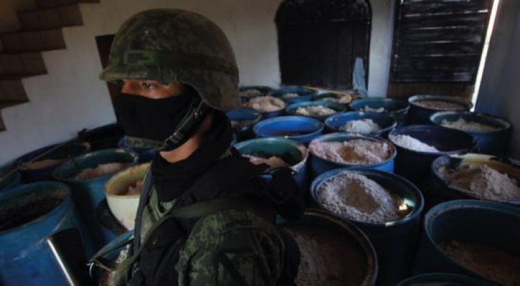 La metanfetamina se apodera del mercado de drogas de México