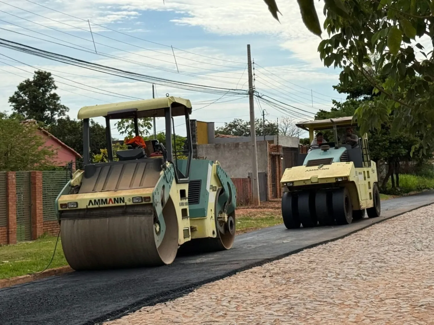Arranca el Plan Mil en Concepción con asfaltado en avenidas estratégicas y múltiples calles de la ciudad